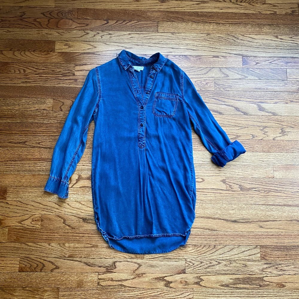 H&M denim tunic dress
